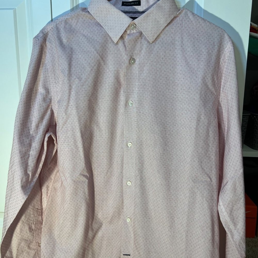 ** Pink Banana Republic Button Up **